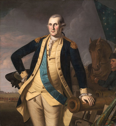 Picture of GEORGE WASHINGTON AT THE BATTLE OF PRINCETON