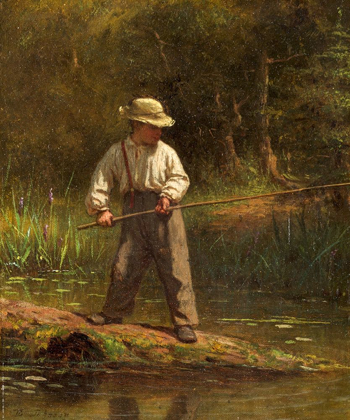 Picture of BOY FISHING