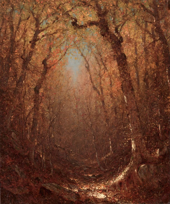 Picture of AUTUMN A WOOD PATH