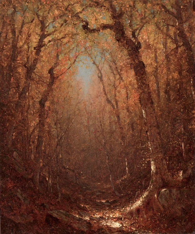 Picture of AUTUMN A WOOD PATH