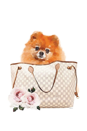 Picture of FASHION BAG WITH POMERANION