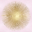 Picture of SUNBURST GOLD ON PINK BLUSH I