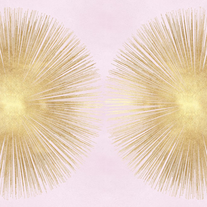 Picture of SUNBURST GOLD ON PINK BLUSH II