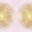 Picture of SUNBURST GOLD ON PINK BLUSH II