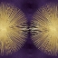 Picture of SUNBURST GOLD ON PURPLE II