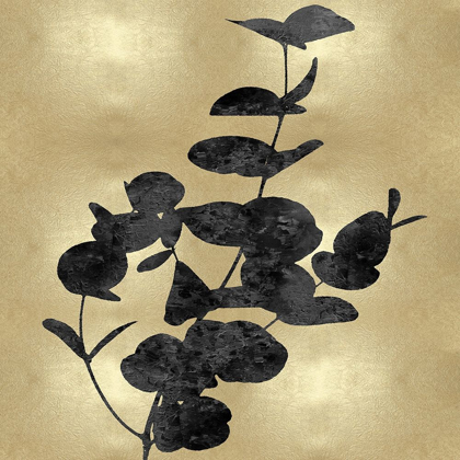 Picture of NATURE BLACK ON GOLD I