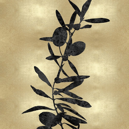 Picture of NATURE BLACK ON GOLD IV