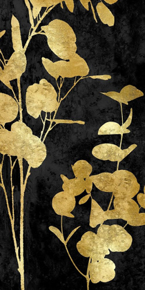 Picture of NATURE PANEL GOLD ON BLACK II