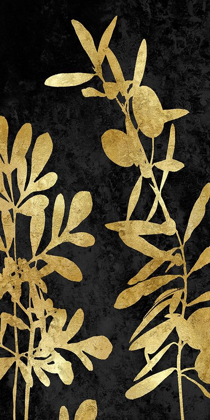 Picture of NATURE PANEL GOLD ON BLACK III