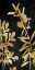 Picture of NATURE PANEL GOLD ON BLACK III