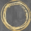 Picture of CIRCLE GOLD ON GRAY II