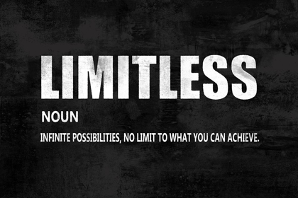 Picture of LIMITLESS ON BLACK