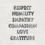 Picture of RESPECT HUMILITY EMPATHY