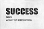 Picture of SUCCESS ON GRAY 