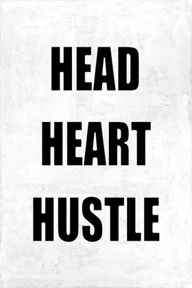 Picture of HEAD HEART HUSTLE ON GRAY