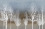 Picture of TREES ON BROWN AND BLUE