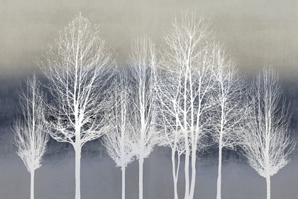 Picture of TREES ON BLUE