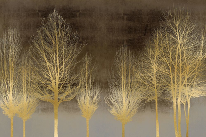 Picture of GOLD FOREST ON BROWN 