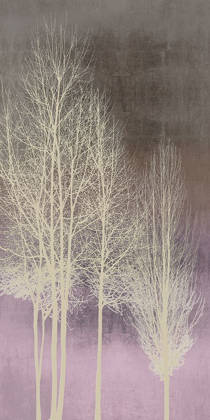 Picture of TREES ON PINK PANEL I