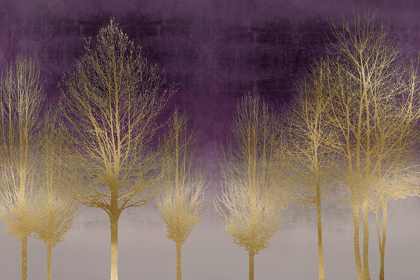 Picture of GOLD FOREST ON PURPLE