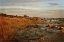Picture of AUTUMN AT THE MOUTH OF THE BIG SABLE 