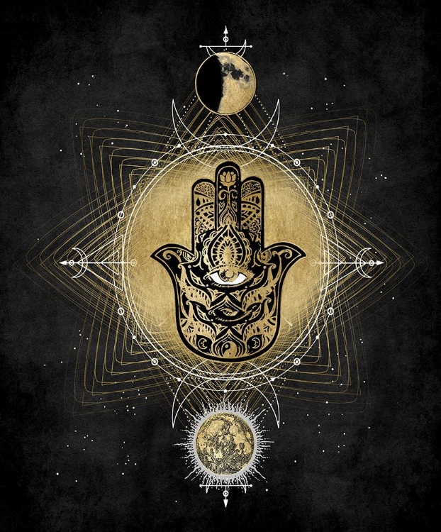 Picture of HAMSA HAND CELESTIAL