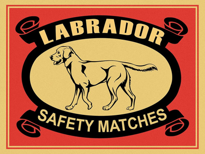 Picture of LABRADOR SAFETY MATCHES