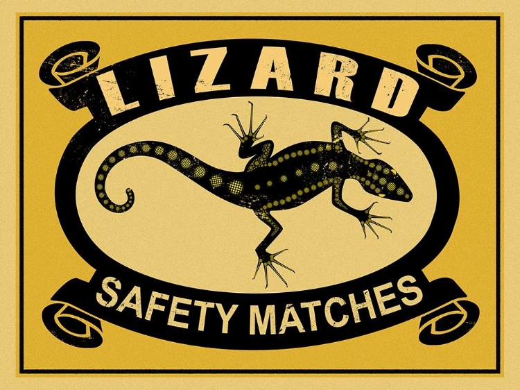Picture of LIZARD SAFETY MATCHES