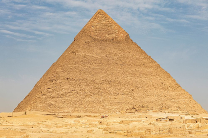 Picture of AFRICA-EGYPT-CAIRO GIZA PLATEAU PYRAMID OF KHAFRE IN GIZA