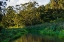 Picture of MADAGASCAR-ANDASIBE-VAKONA LODGE-LEMUR ISLAND SUNSET OVER THE CANALS THAT KEEP THE LEMURS