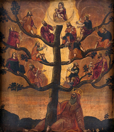 Picture of 17TH CENTURY TREE OF SAINTS