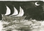 Picture of SAILING SHIP WITH CRESCENT MOON