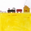 Picture of GREEN AND RED RAIN AND ROADHOUSE SQUARE