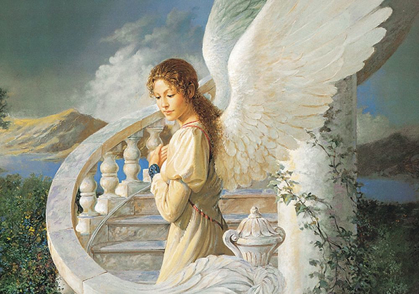 Picture of ANGEL ON STAIRWAY