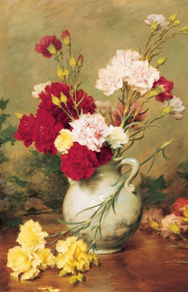 Picture of CARNATIONS IN VASE