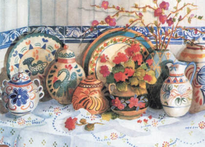 Picture of PLATES AND VASES