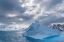 Picture of ANTARCTICA-SOUTH GEORGIA ISLAND LANDSCAPE WITH ICEBERG AND MOUNTAINS 