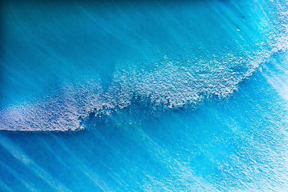 Picture of BLUE ICEBERG CLOSEUP ABSTRACT BACKGROUND CHARLOTTE BAY-ANTARCTICA