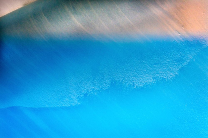 Picture of BLUE ICEBERG CLOSEUP ABSTRACT BACKGROUND CHARLOTTE BAY-ANTARCTICA 