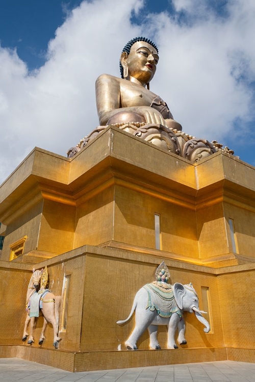 Picture of BHUTAN-THIMPHU KUENSEL PHODRANG-AKA BUDDHA POINT-HOME TO THE LARGEST BUDDHA STATUE IN THE COUNTRY