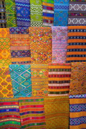 Picture of BHUTAN-THIMPHU TRADITIONAL COLORFUL AND ORNATE HAND WOVEN TEXTILES
