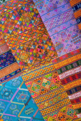 Picture of BHUTAN-THIMPHU TRADITIONAL COLORFUL AND ORNATE HAND WOVEN TEXTILES