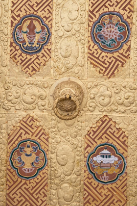 Picture of BHUTAN ORNATE GOLDEN DOOR DETAIL