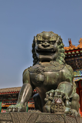 Picture of ASIA-CHINA-BEIJING-STATUE AT TEMPLE AT THE SUMMER PALACE OF EMPRESS CIXI