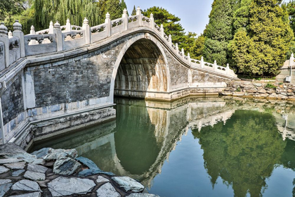 Picture of ASIA-CHINA-BEIJING-BRIDGE AT THE SUMMER PALACE OF EMPRESS CIXI