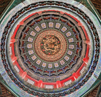 Picture of ASIA-CHINA-BEIJING-CEILING DETAIL OF THE FORBIDDEN CITY