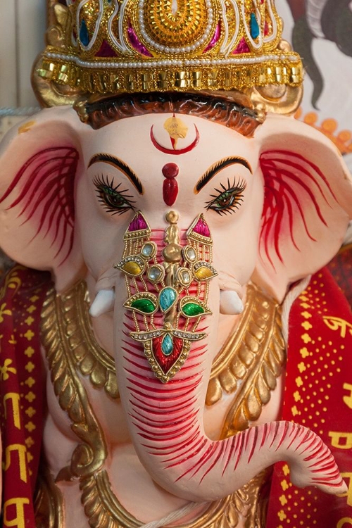 Picture of THAILAND-CHONBURI PROVINCE-KHAO SAM MUK SHRINE STATUE OF THE ELEPHANT GOD-GANESHA