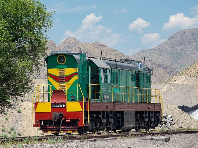 Picture of RAILWAY FOR TRANSPORTING COAL TOWN TASCH KUMYR