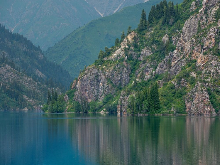 Picture of LAKE SARY-CHELEK IN THE NATURE RESERVE SARY-CHELEK