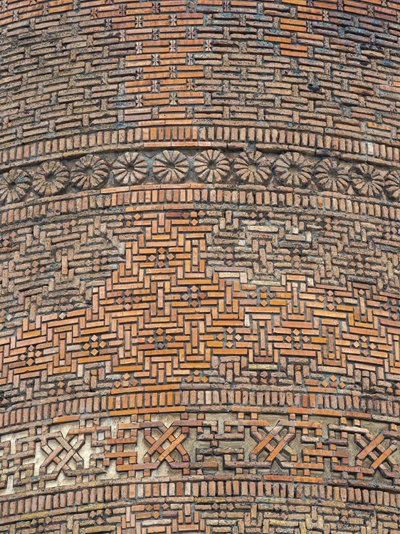 Picture of KARAKHANID MINARET DATING BACK TO THE 12TH CENTURY CITY UZGEN